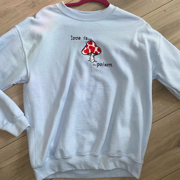 handmade mushroom sweater - Picture 1 of 3